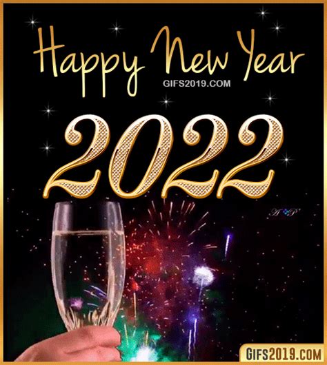 happy new year 2022 gif